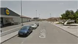 Valla publicitaria en la calle Esperanzas, antiguo Lidl, eje histórico de entrada a San Pedro del Pinatar